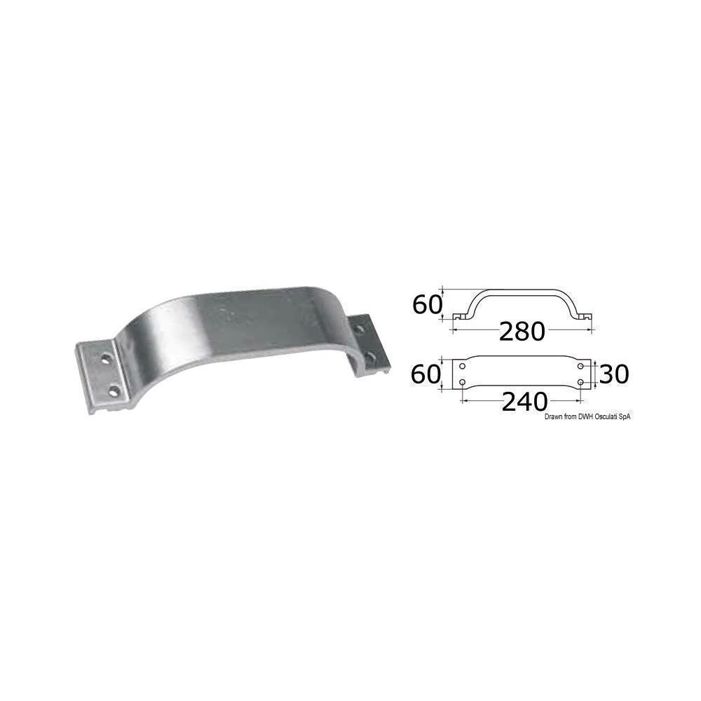 Anodo a piastra 115/200 HP 