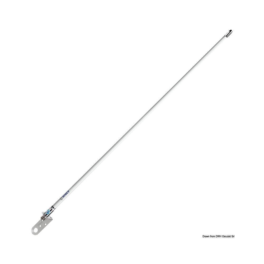 Antenna VHF Scout KM4 predisposta per Windex 100cm 