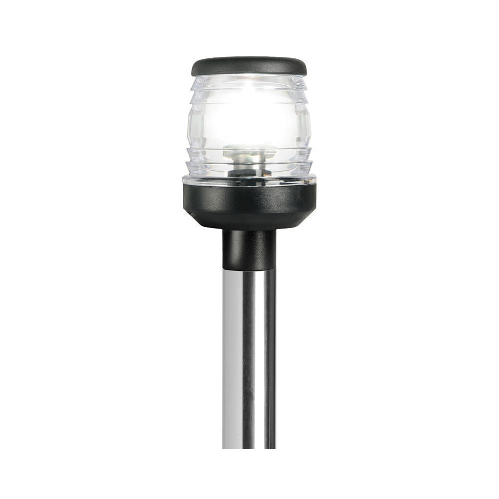 Asta Classic/LED abbattibile con fili invisibili e base rettangolare