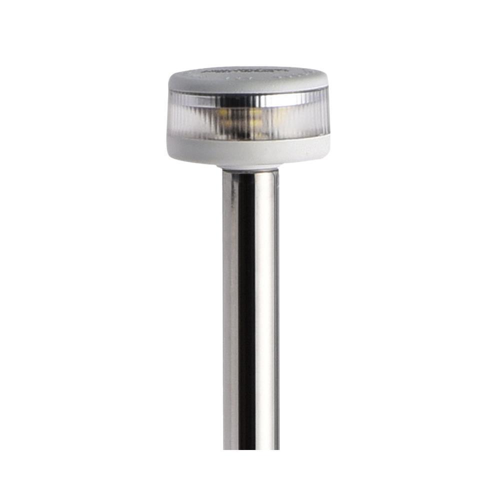 Asta luminosa 360° a Led Evolved bianca abbattibil 