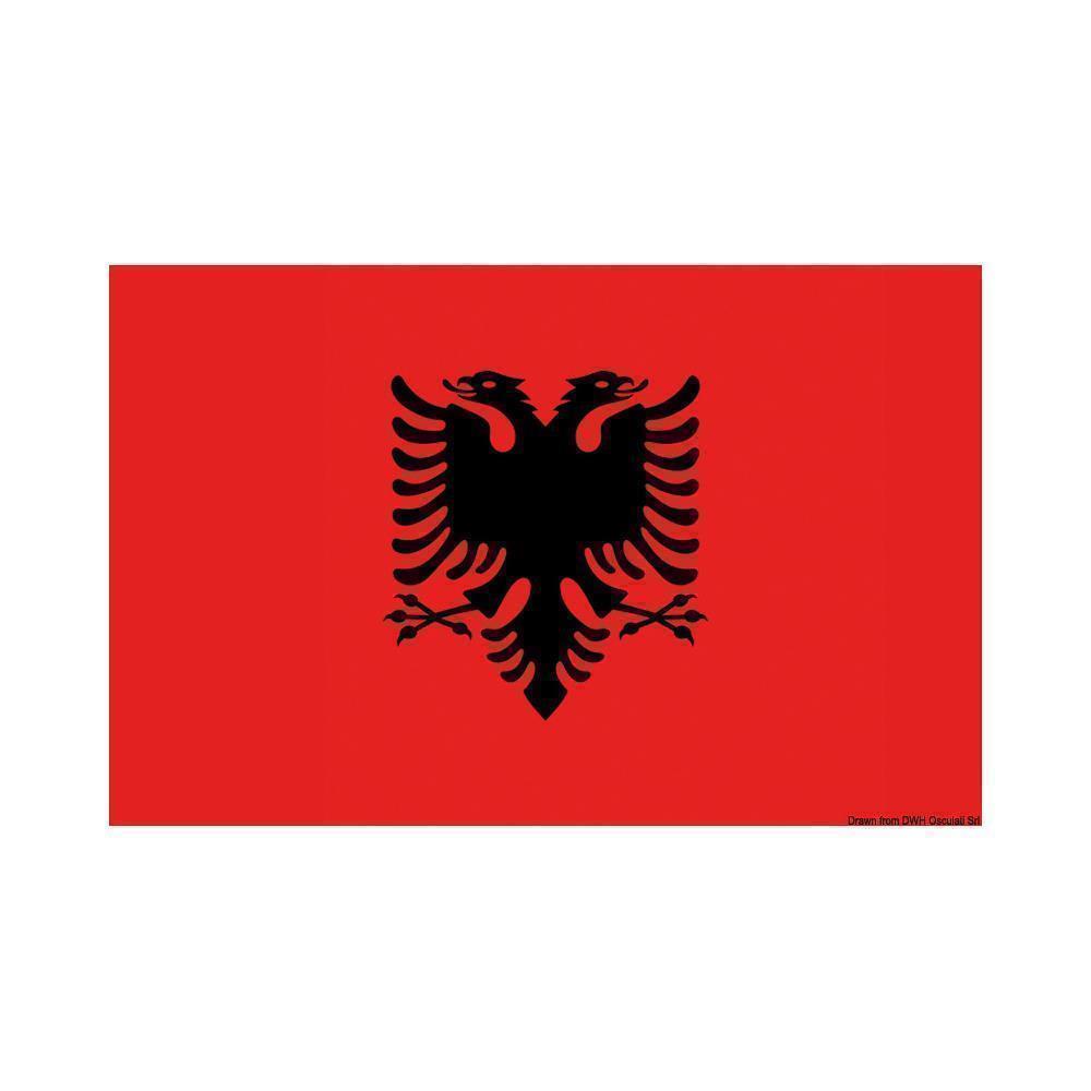 Bandiera Albania 20 x 30 cm 