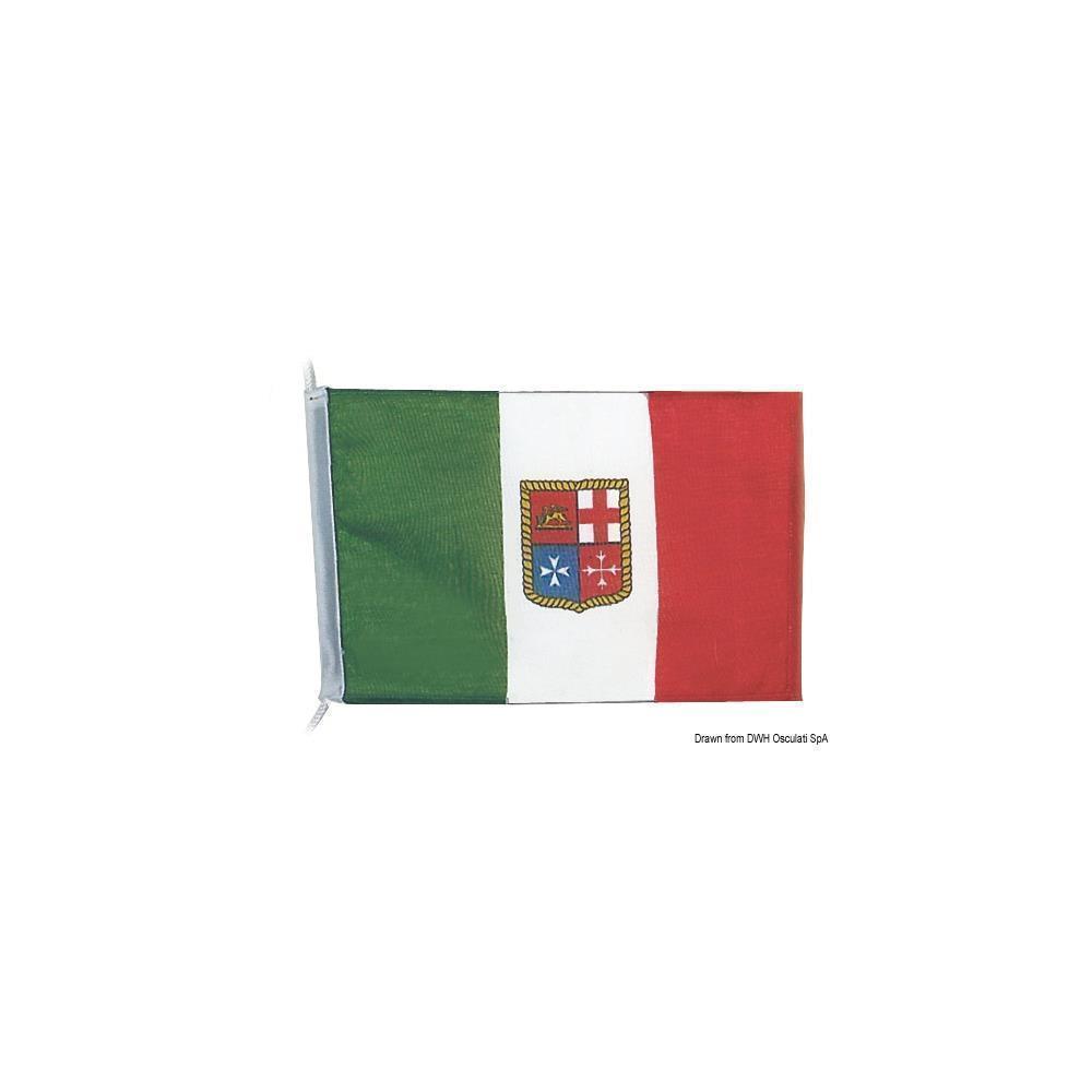 Bandiera poliestere Italia 20 x 30 cm 