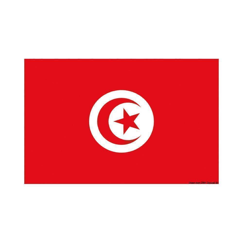 Bandiera Tunisia 20 x 30 cm 