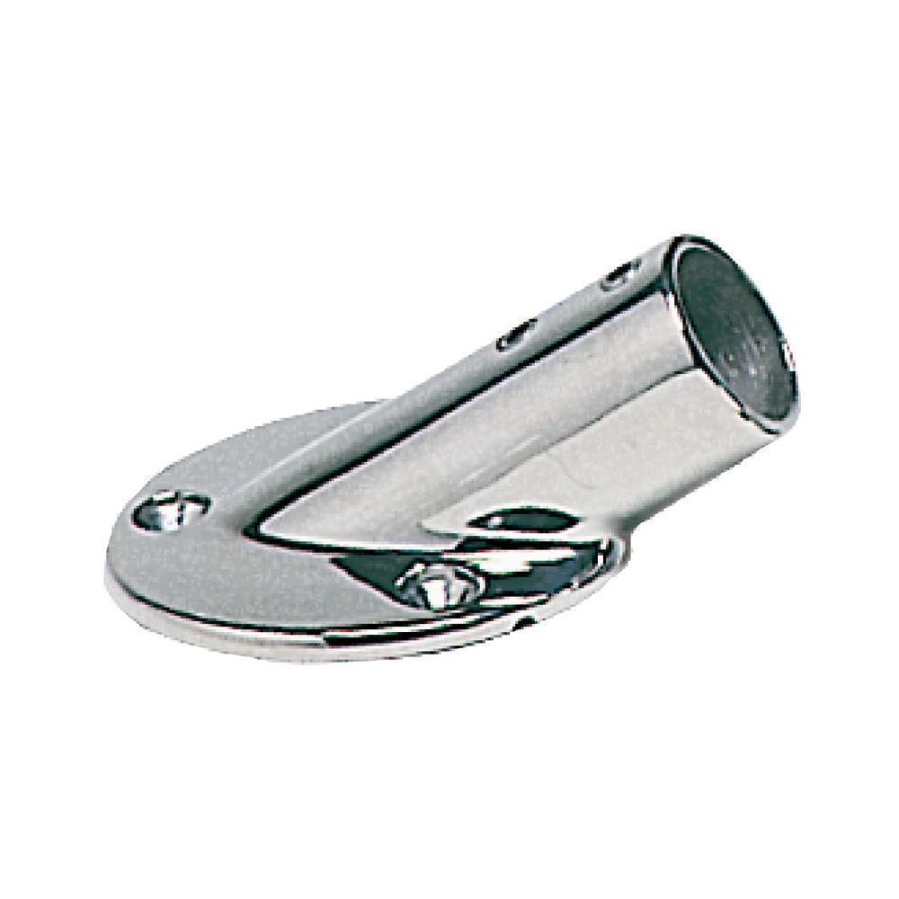 Base inox pulpito 30° 22 mm 
