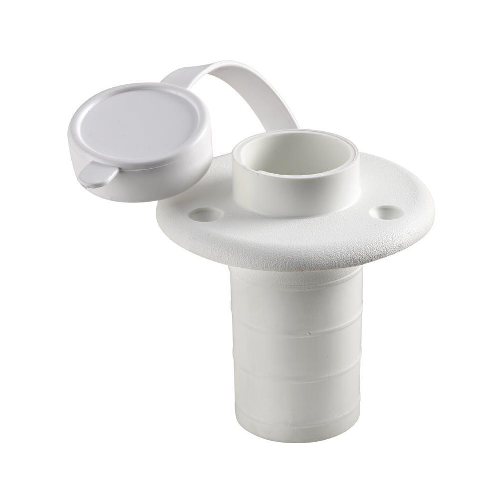 Basetta plastica bianca incasso piano 3 contatti 