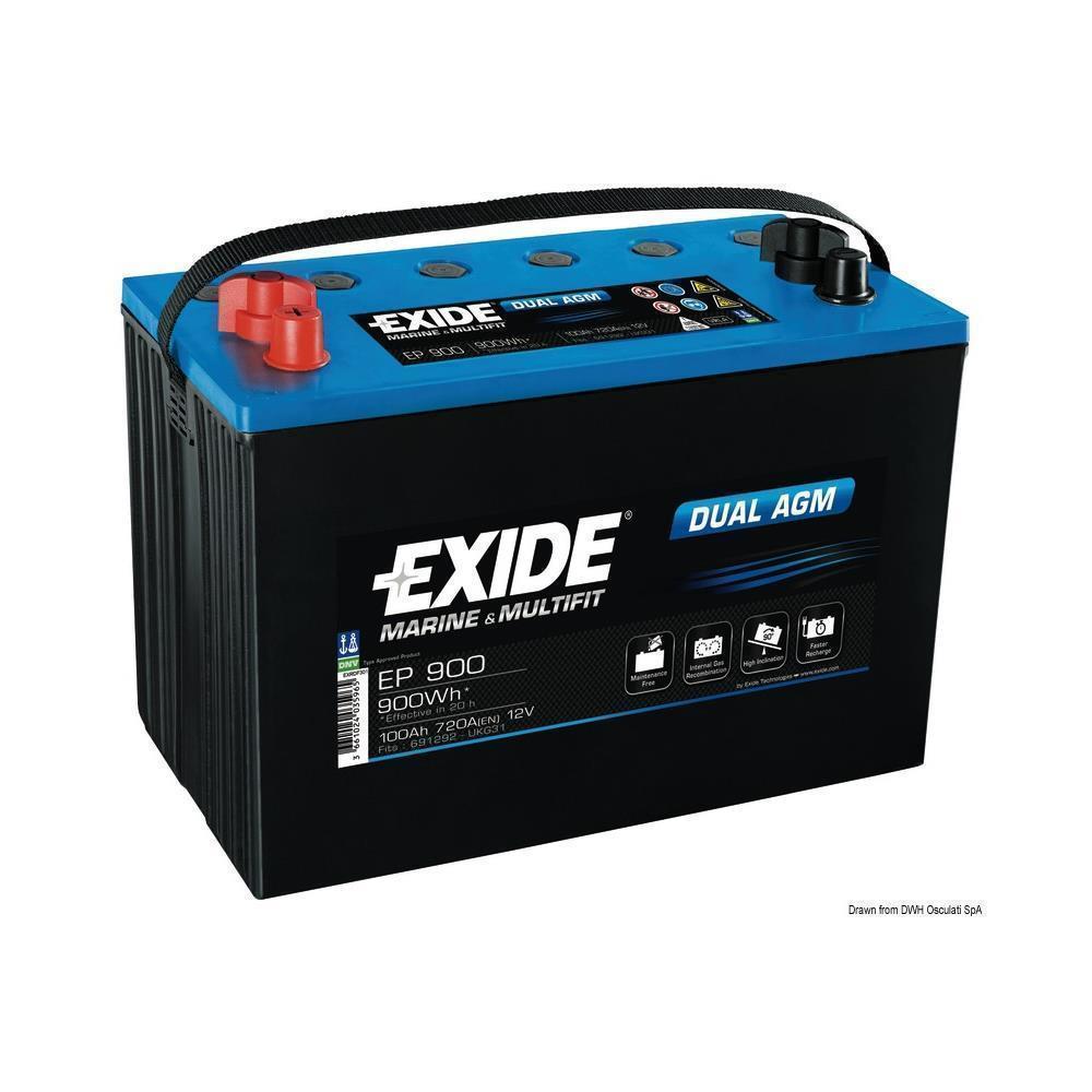 Batteria Exide agm 100 Ah 