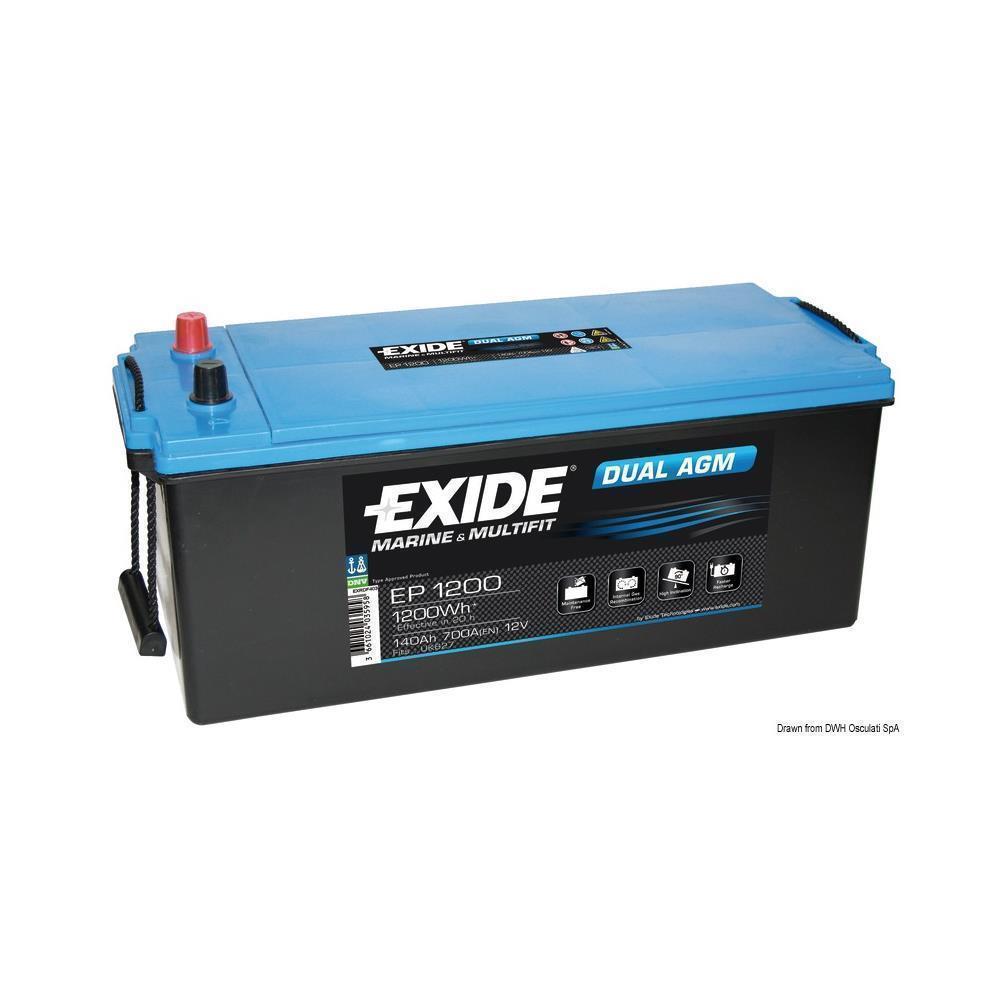 Batteria Exide agm 140 Ah 