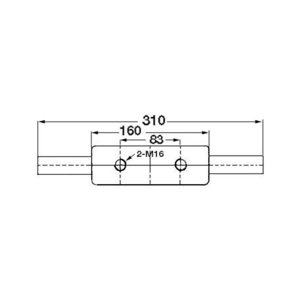 Bitta inox Nordik 310 mm 