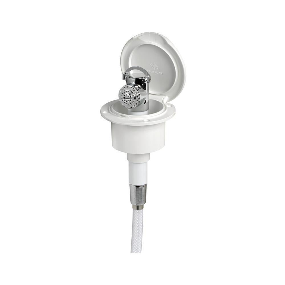 Box doccia Classic Evo con doccia a pulsante Mizar