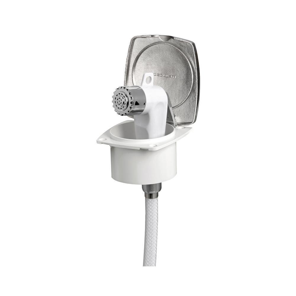 Doccetta Boris Inox tubo PVC 2,5 m 