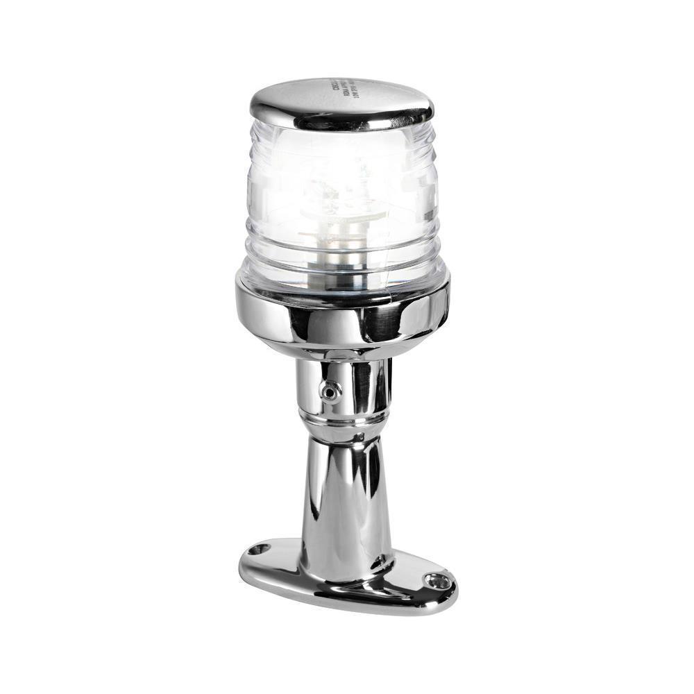 Fanale 360° led con basetta inox 