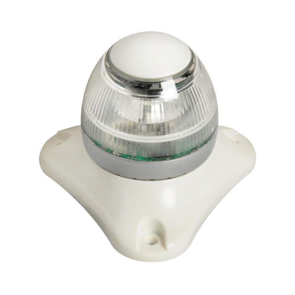 Fanale di via Sphera II 360° bianco corpo bianco 