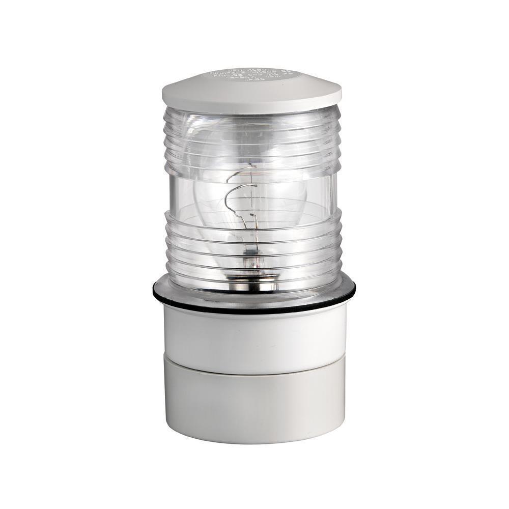 Fanale testa albero bianco/bianco 360° 