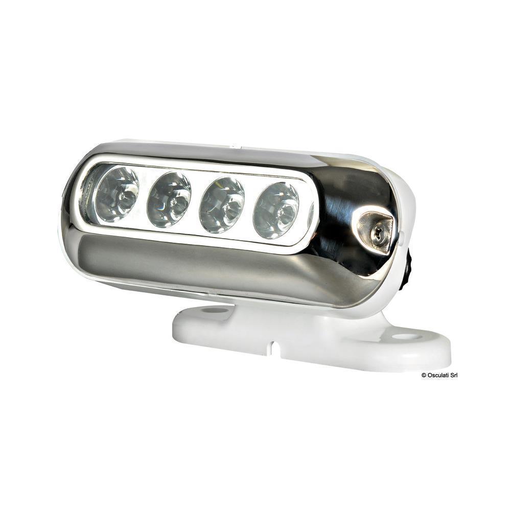 Faretto completo 4 LED bianchi 