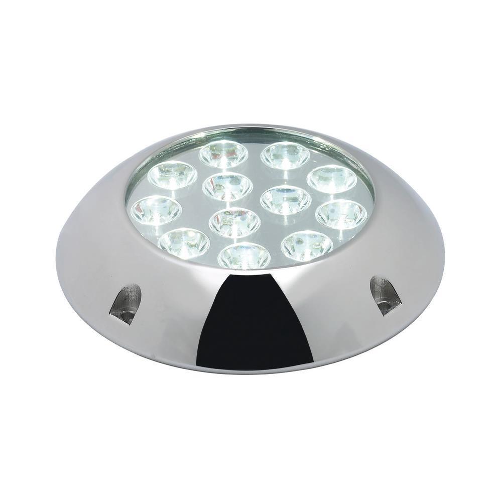 Faro subacqueo 12 LED bianchi 