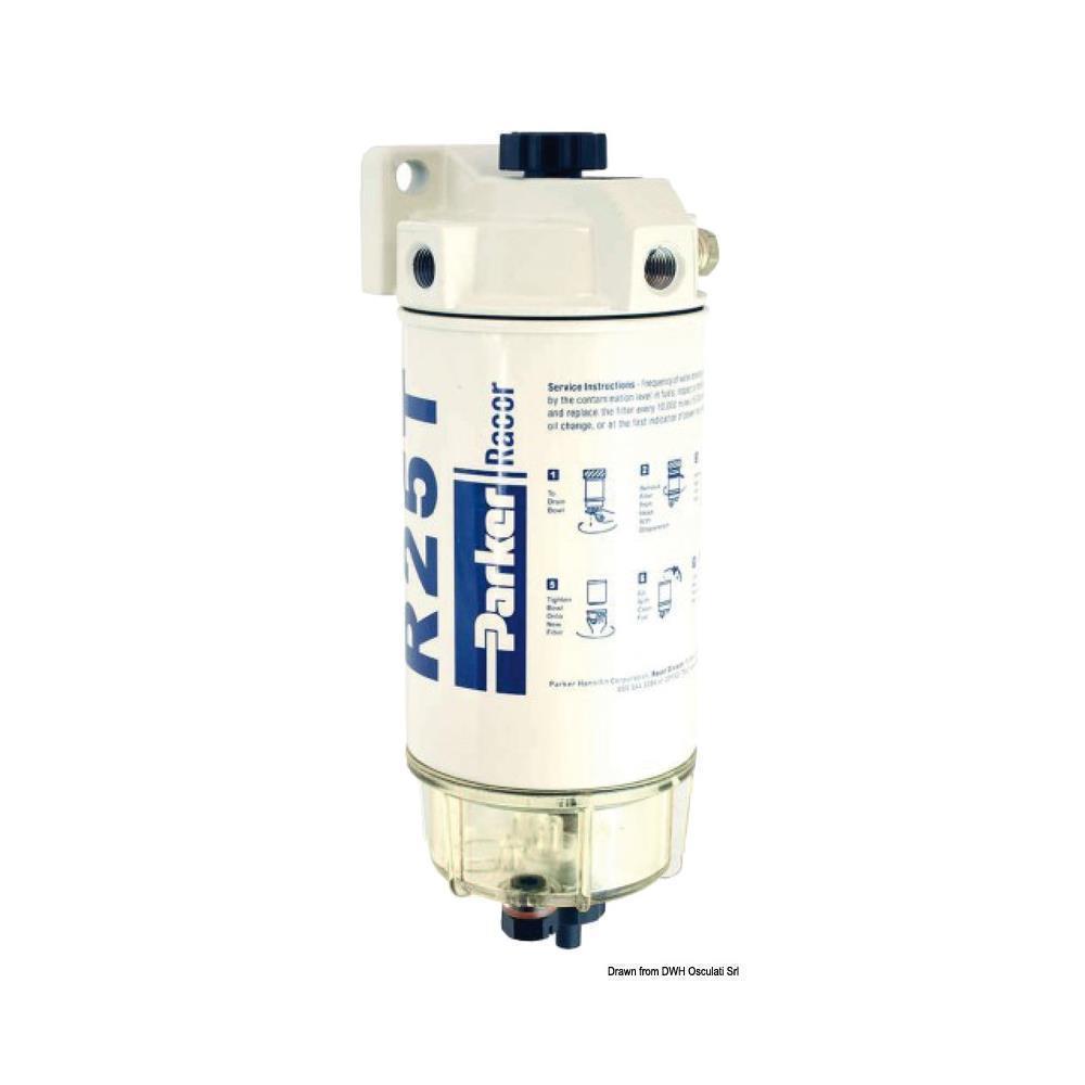 Filtro separatore acqua/carburante Racor 170 l/h 