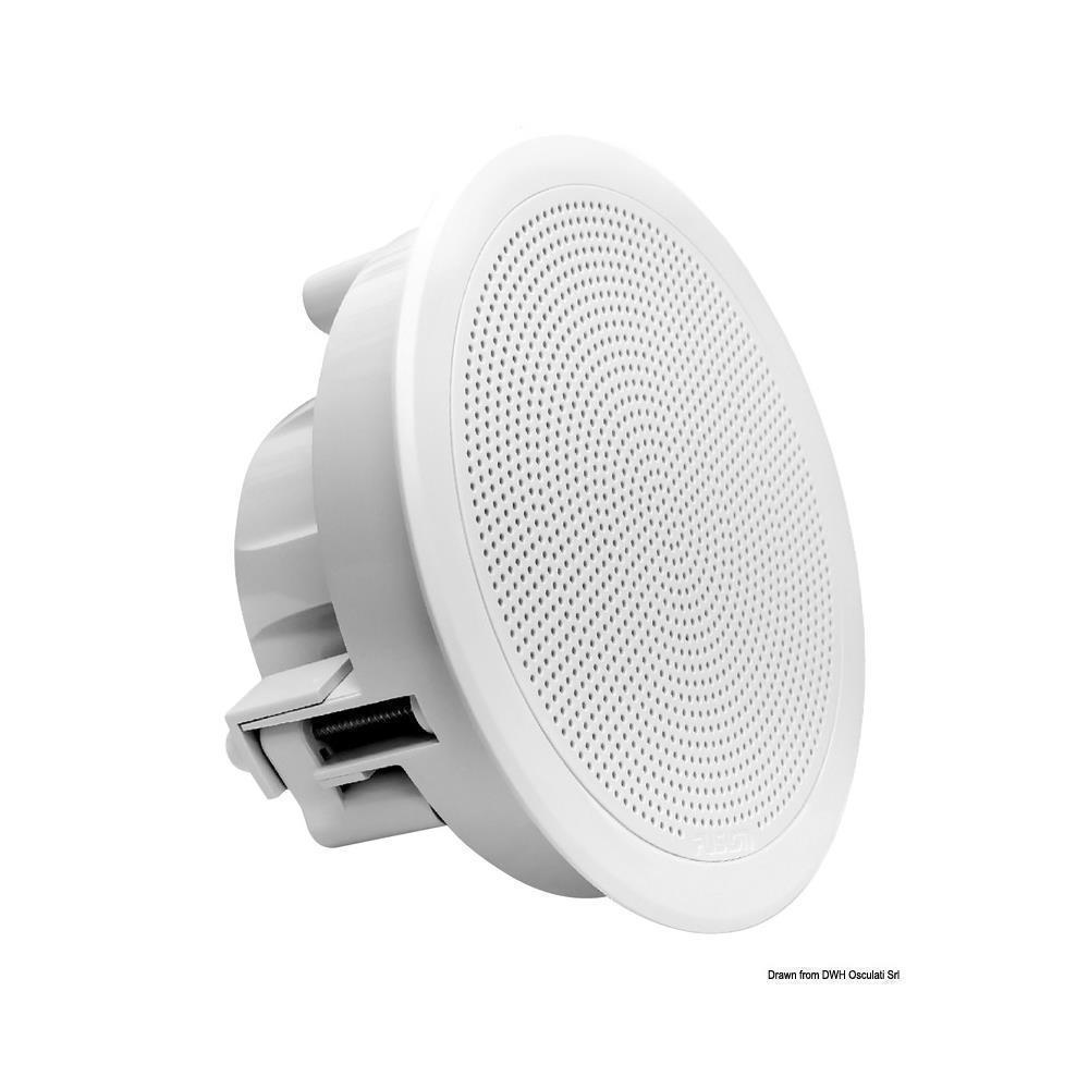 FM-F65RW Flush Mount Speaker 6.5” Rotondi Bianchi 