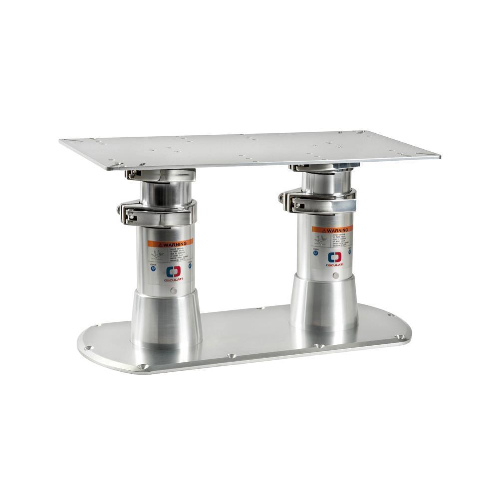 Gamba tavolo doppia base 615 x 300 mm 