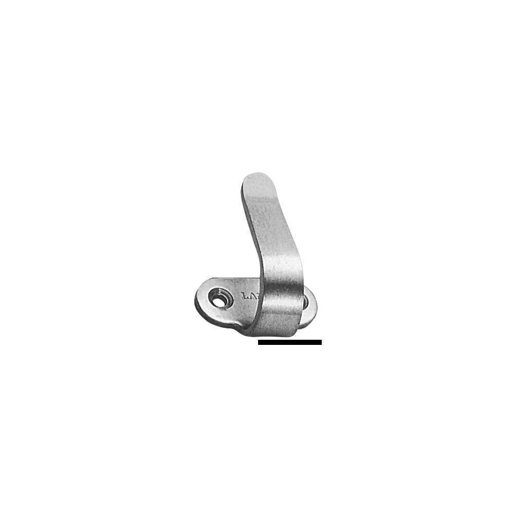 Gancio inox parete mm 40 