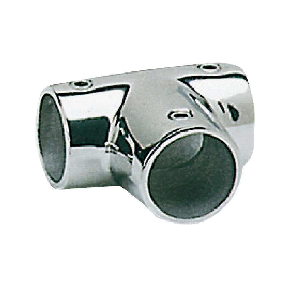 Giunto inox T 90° 22 mm 