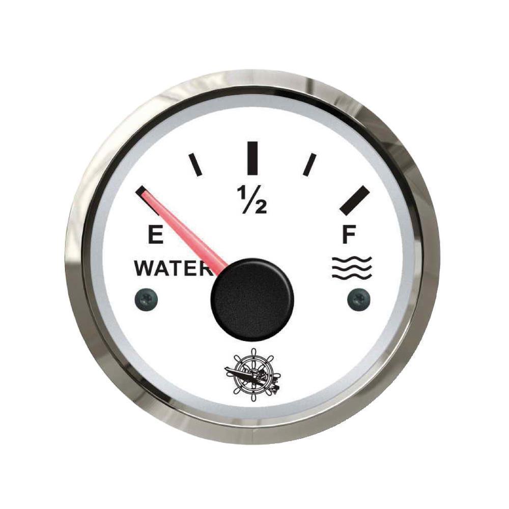 Indicatore livello acqua 10-180 ohm bianco/lucida 