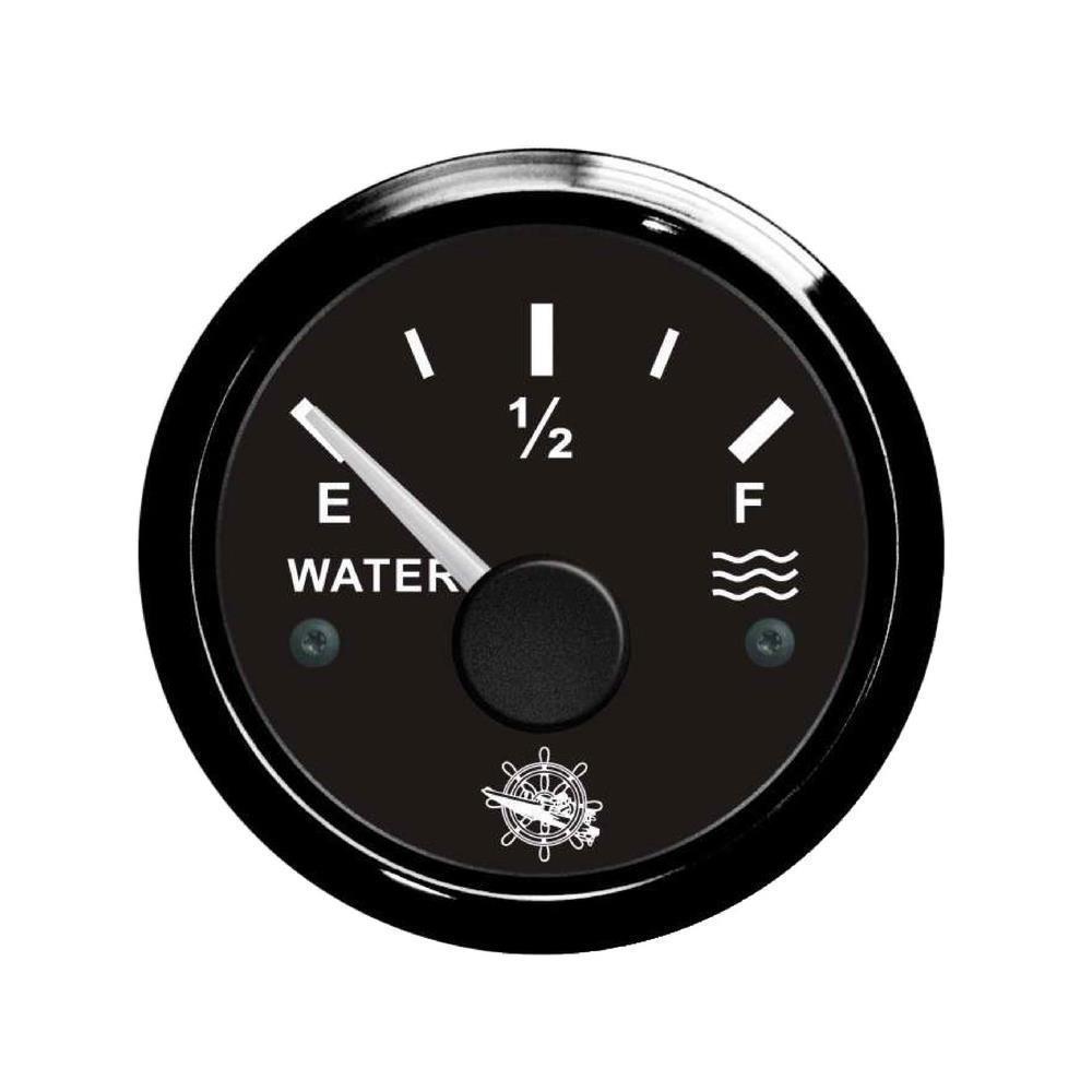 Indicatore livello acqua 240/33 ohm nero/nera 