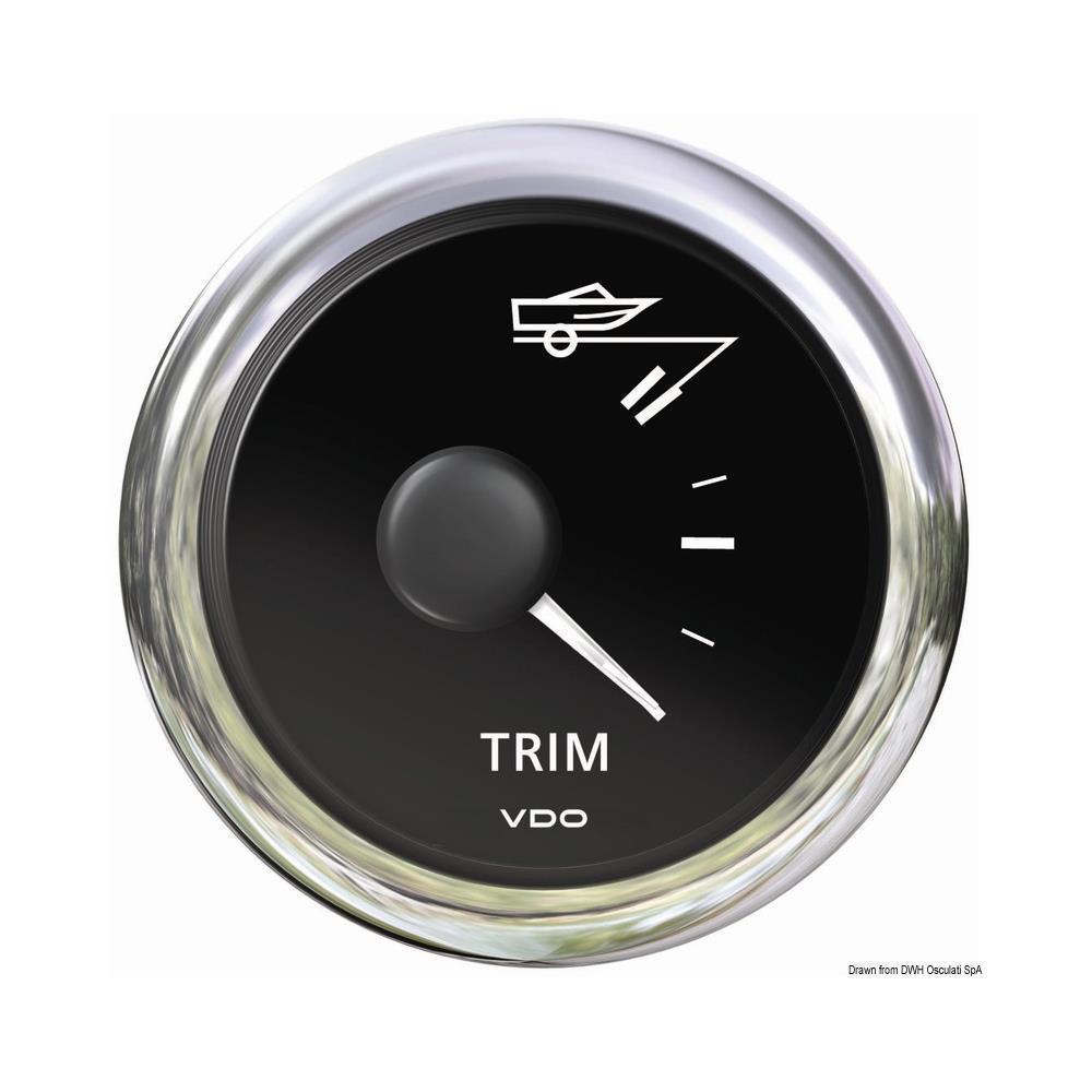 Indicatore trim nero 