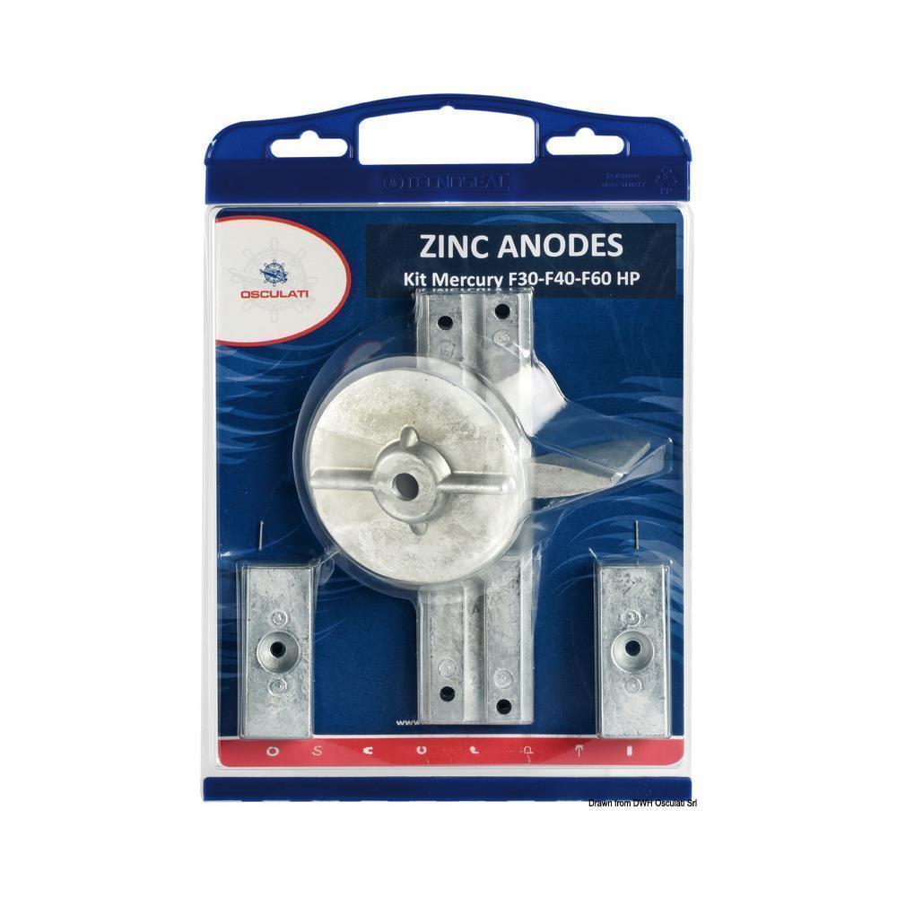 Kit anodi Verado zinco 