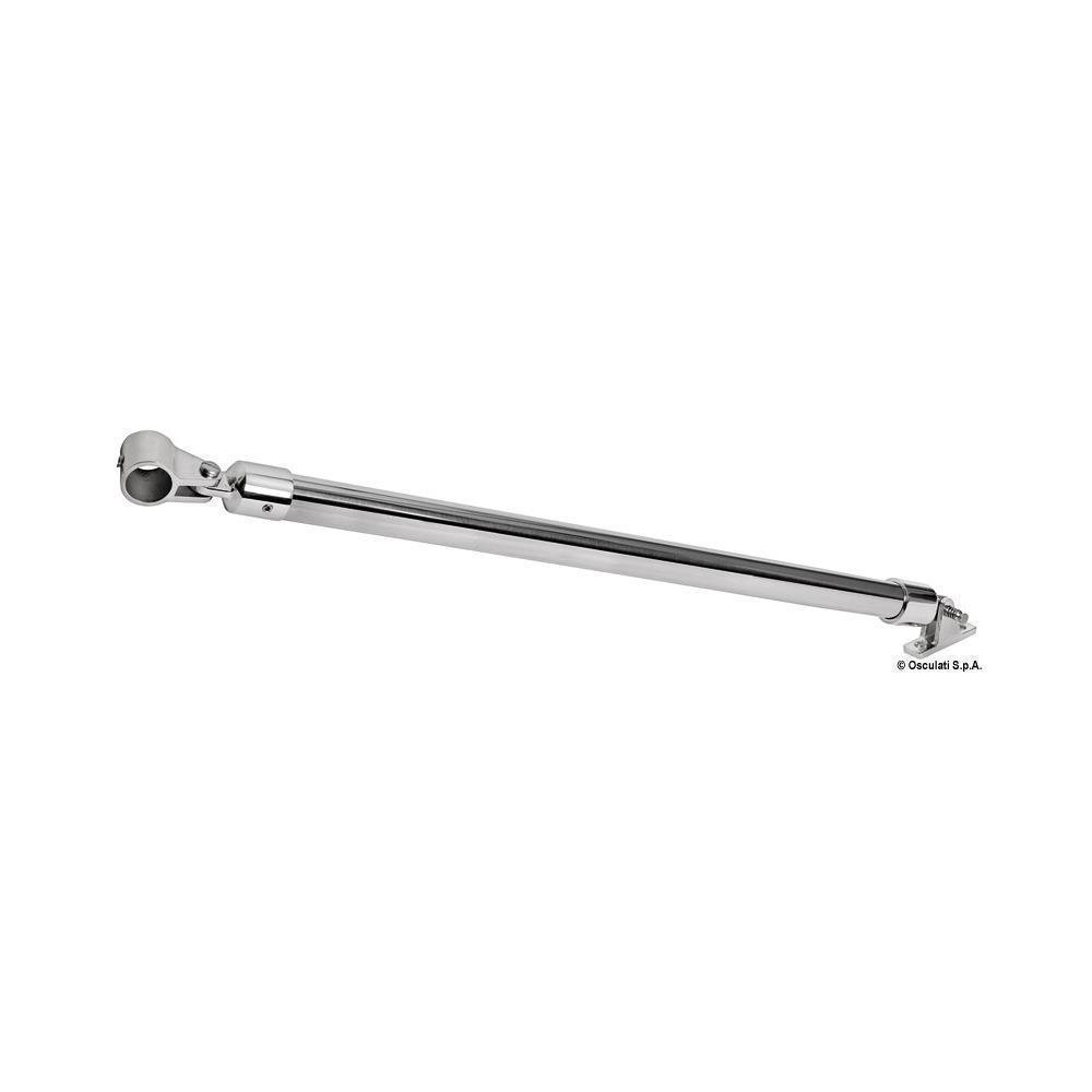Kit bracci sostegno inox 25 mm 