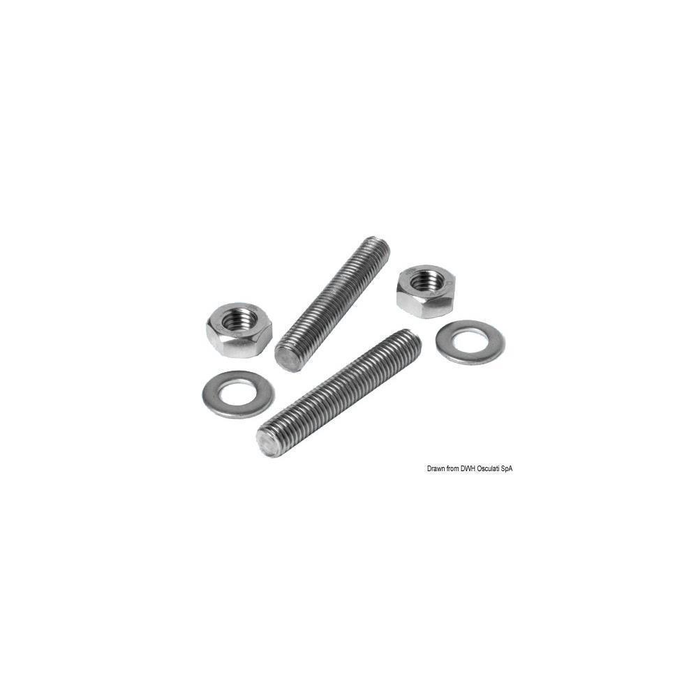 Kit prigionieri inox 6 x 60 mm 