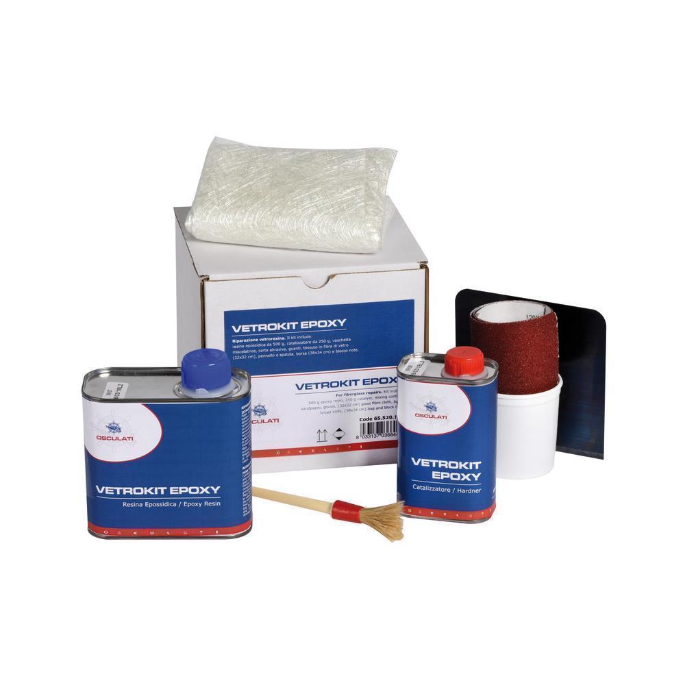 Kit Riparazione vetroresina Epoxy 500 g 