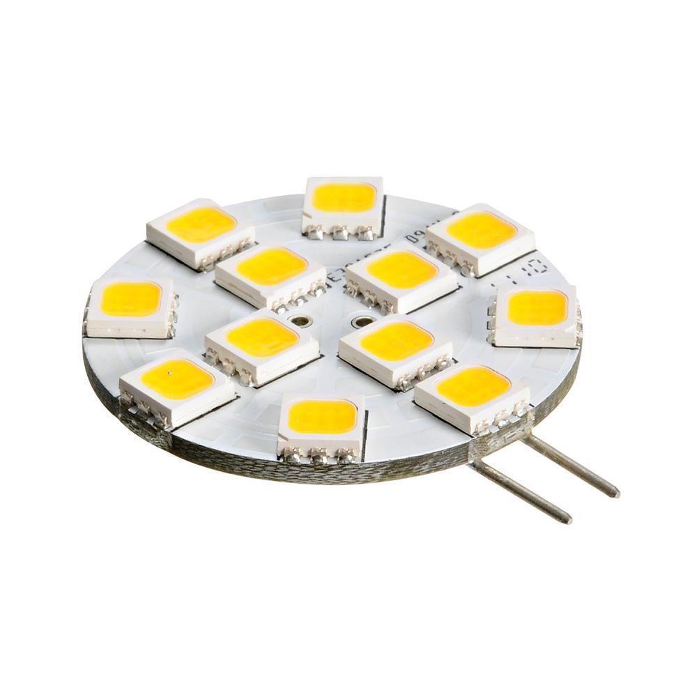 Lampadina 12 LED G4 Ø 30 mm attacco laterale 