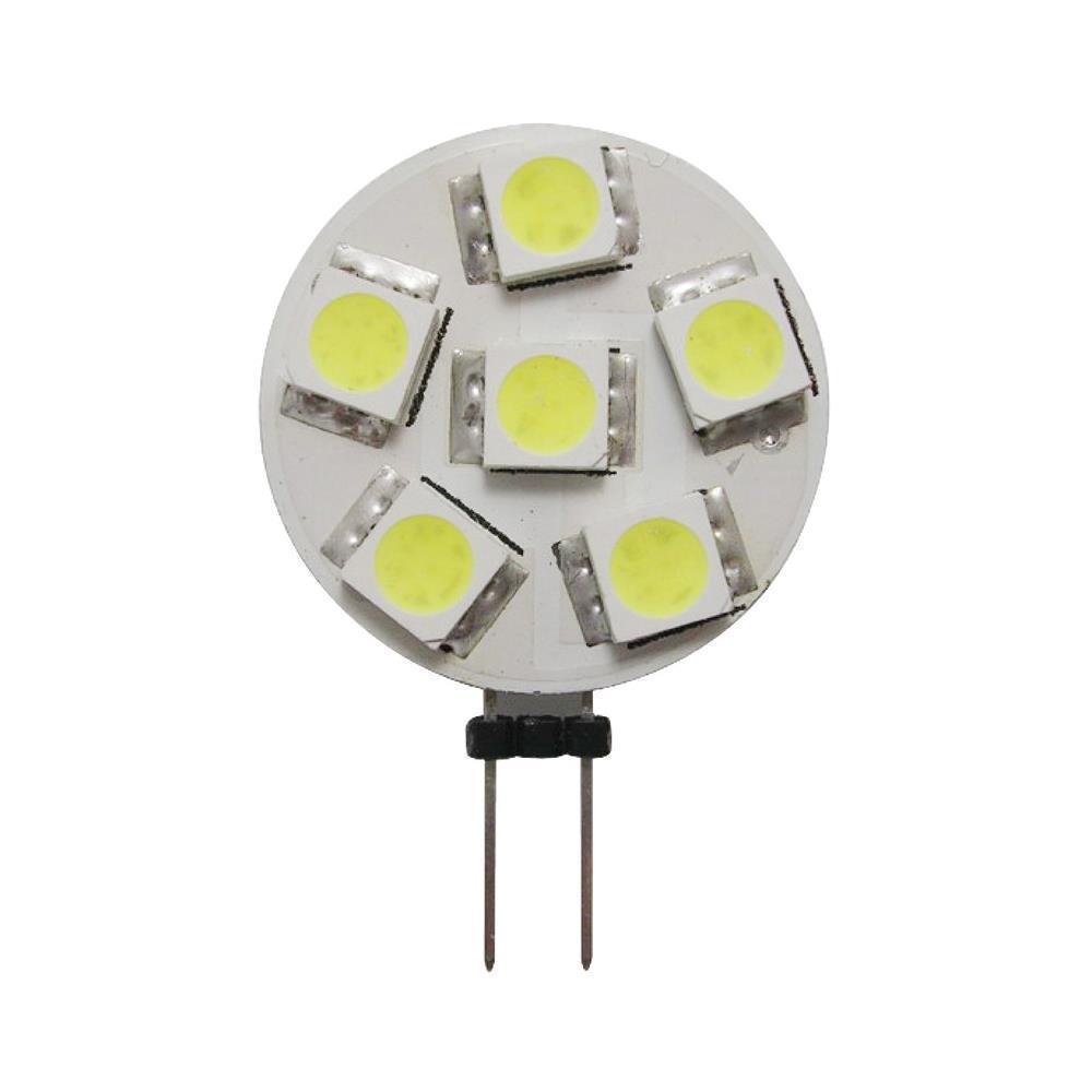 Lampadina 6 LED G4 Ø 24 mm attaco laterale 