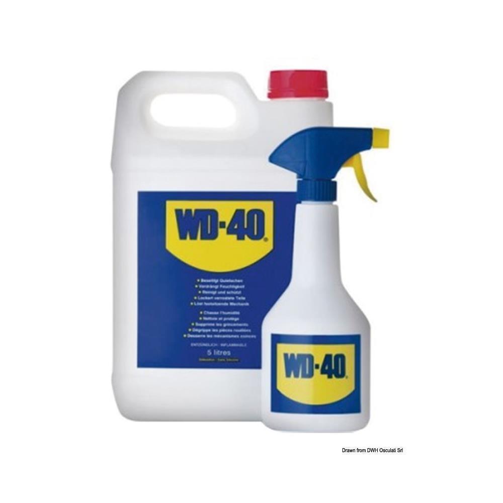 Lubrificante multiuso WD-40 5lt + 1 dosatore spray 