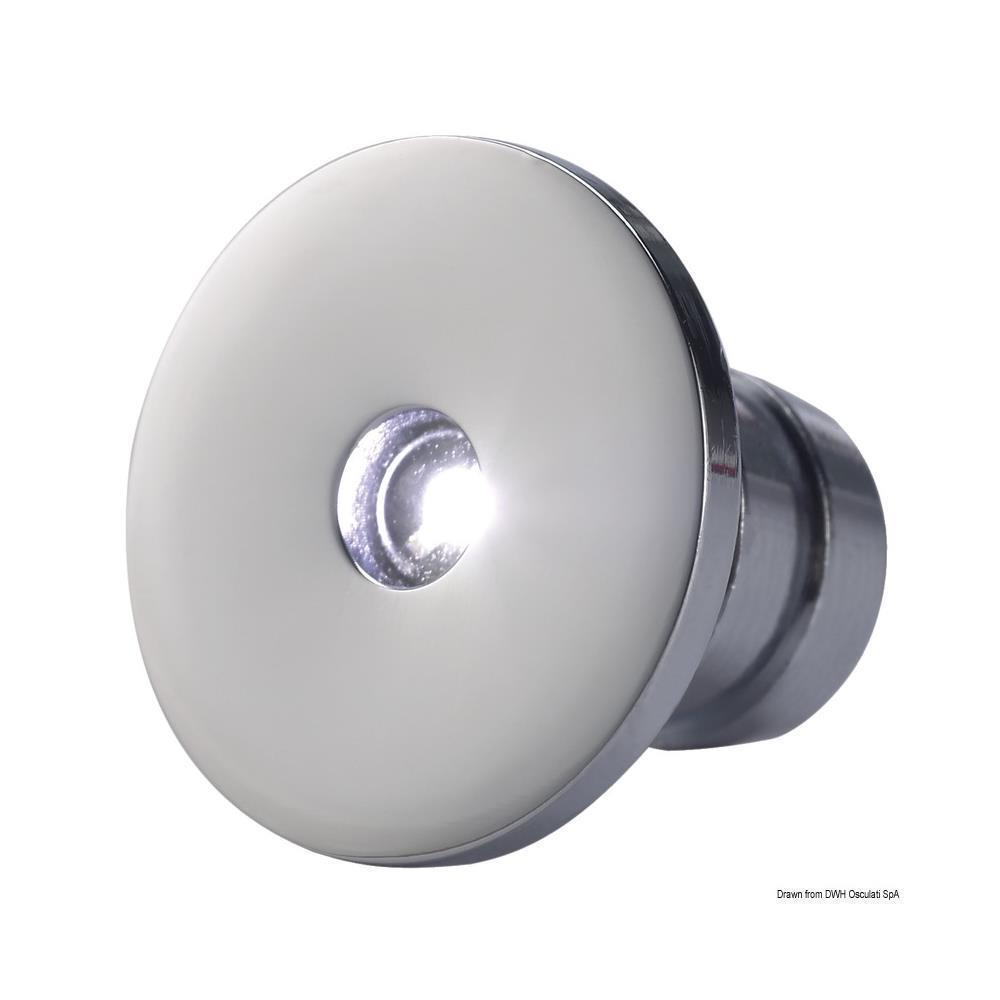 Luce di cortesia LED da incasso Apus-r - frontale