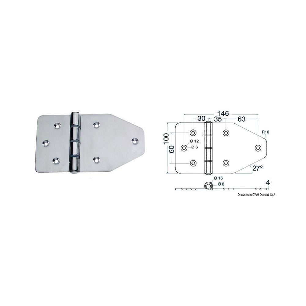 Maxi cerniera 180x100 mm 