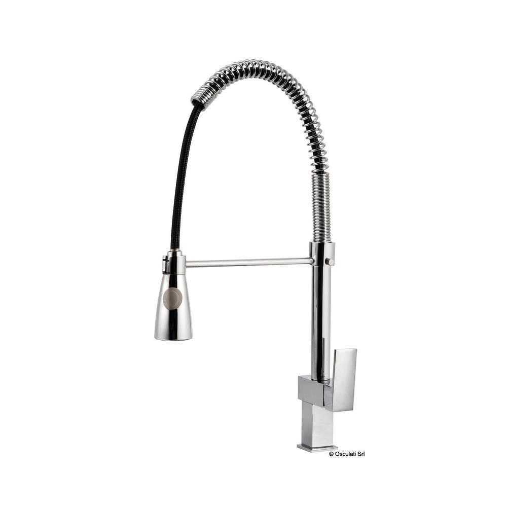 Miscelatore cucina Square con spray 