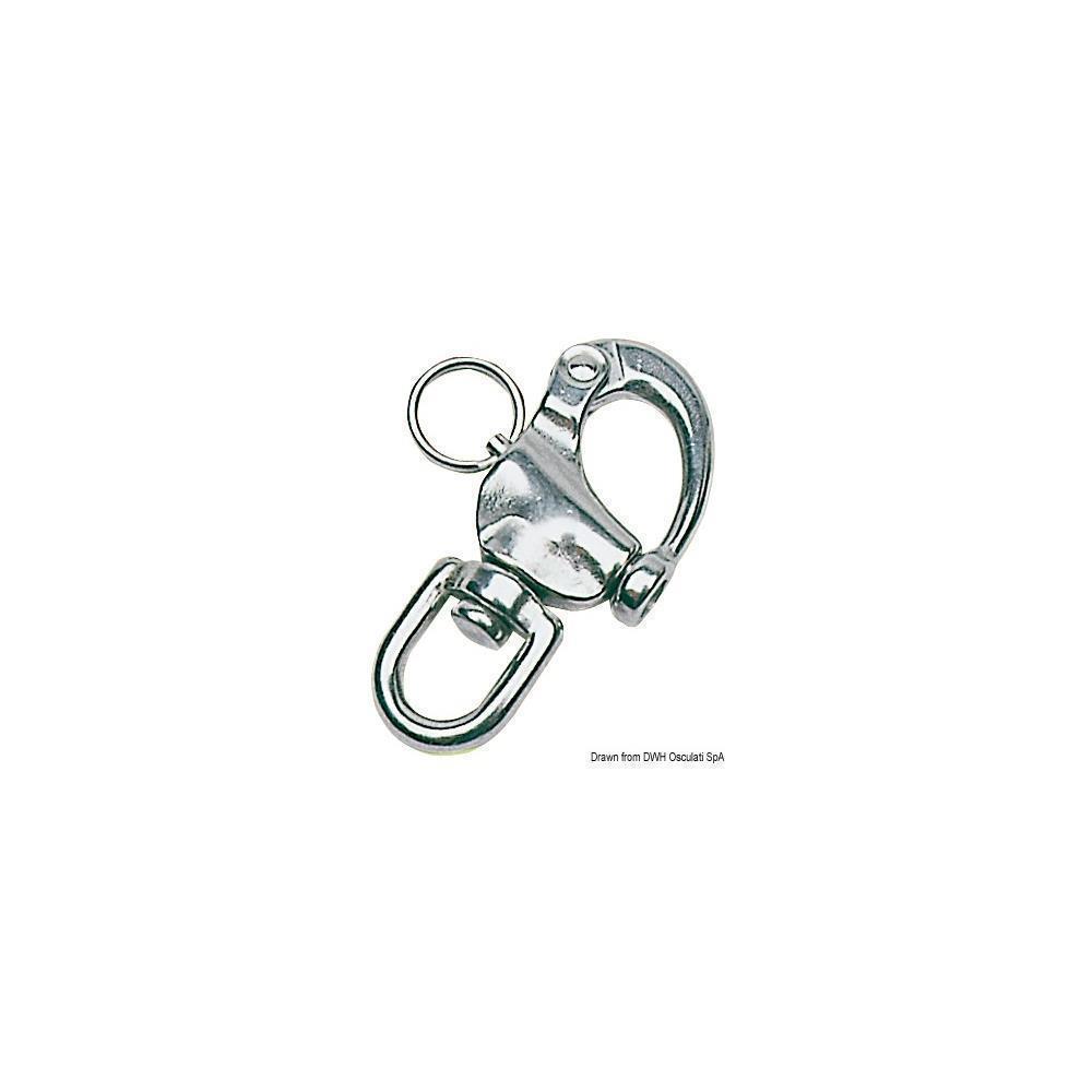 Moschettone inox spinnaker 128 mm 