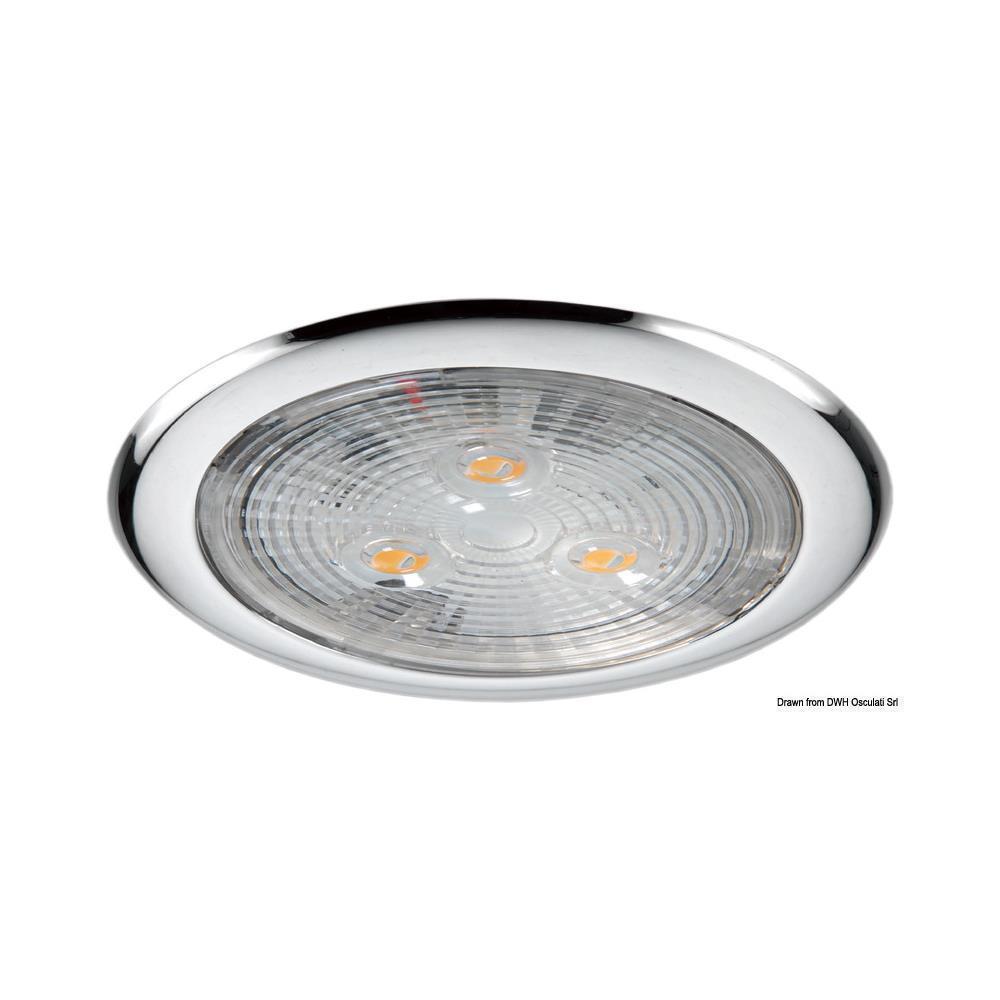 Plafoniera 3 LED luce bianca 