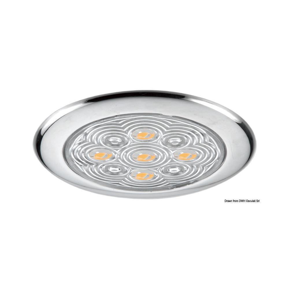 Plafoniera 5 LED luce bianca 