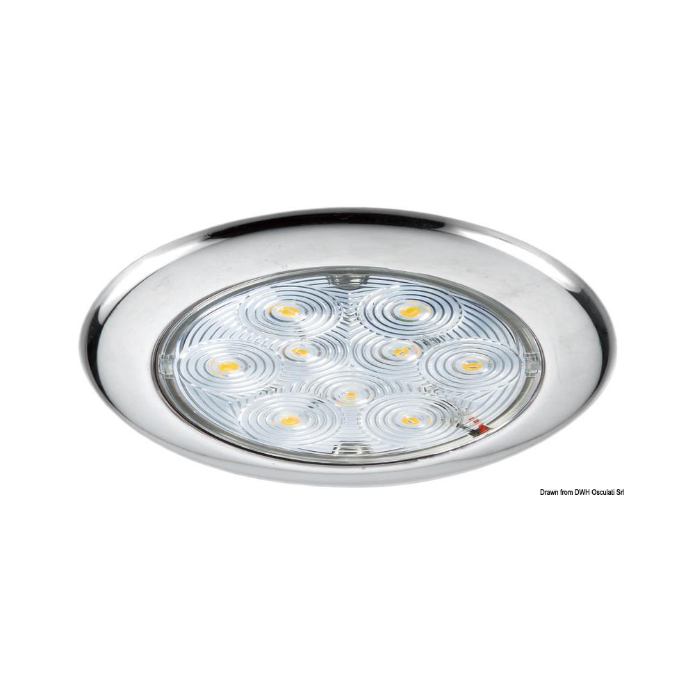 Plafoniera 9 LED luce bianca 