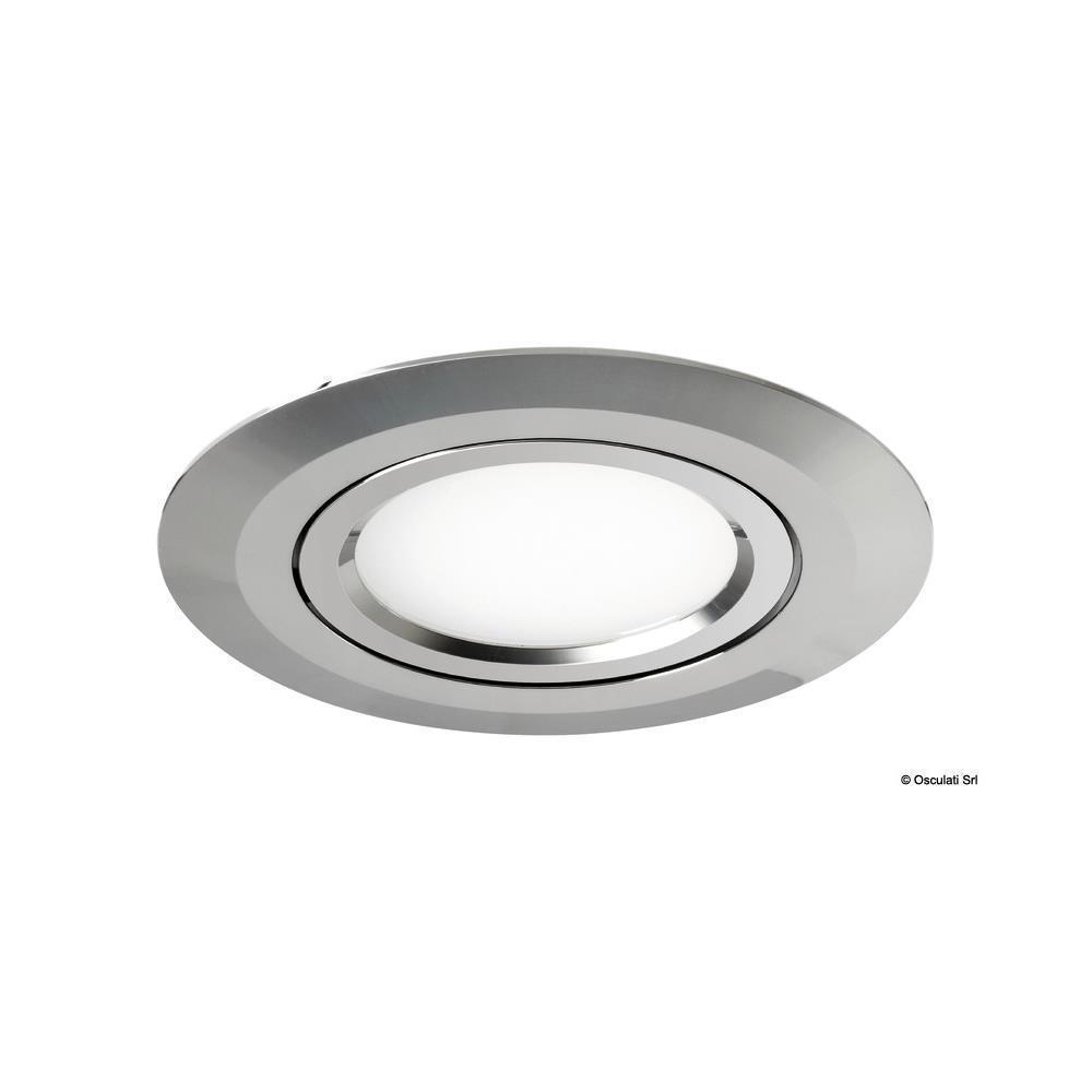 Plafoniera orientabile luce LED bianca 2W 