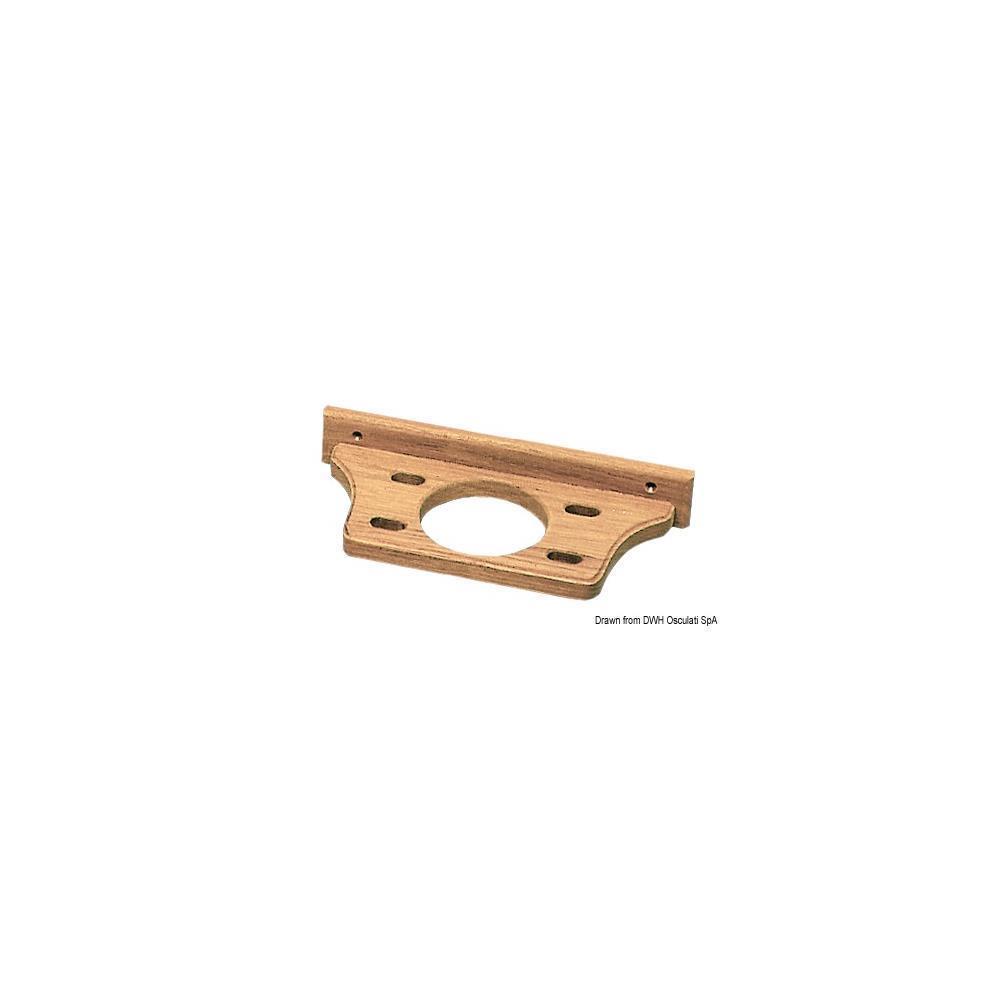 Porta bicchiere teak 206x89x37 mm 
