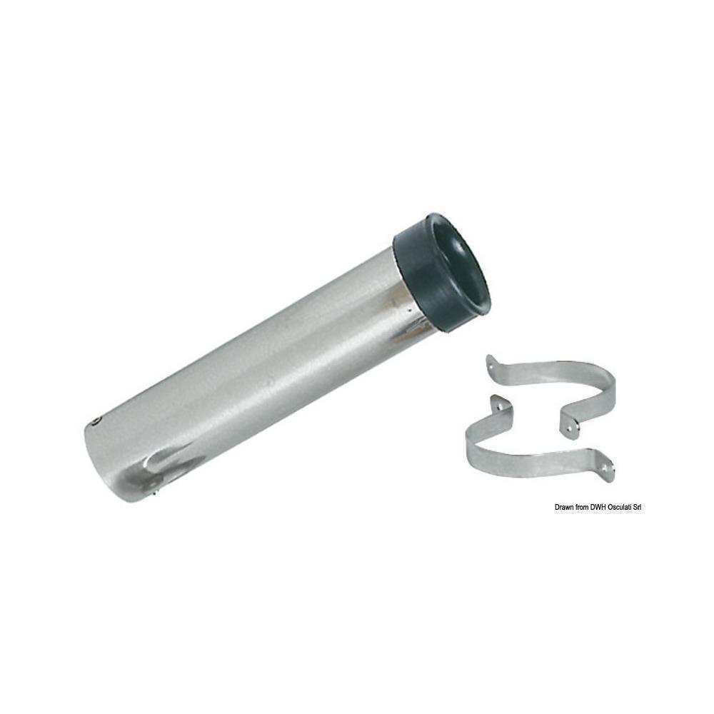 Portacanna a parete fisso inox