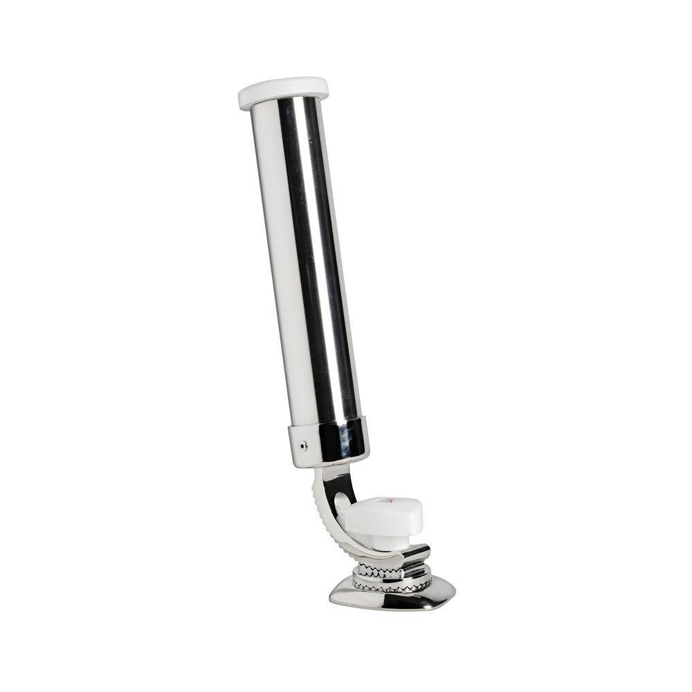 Portacanna orientabile in acciaio inox