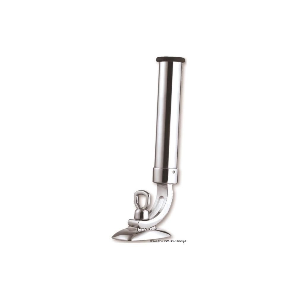 Portacanne cromato snodato 33 mm 
