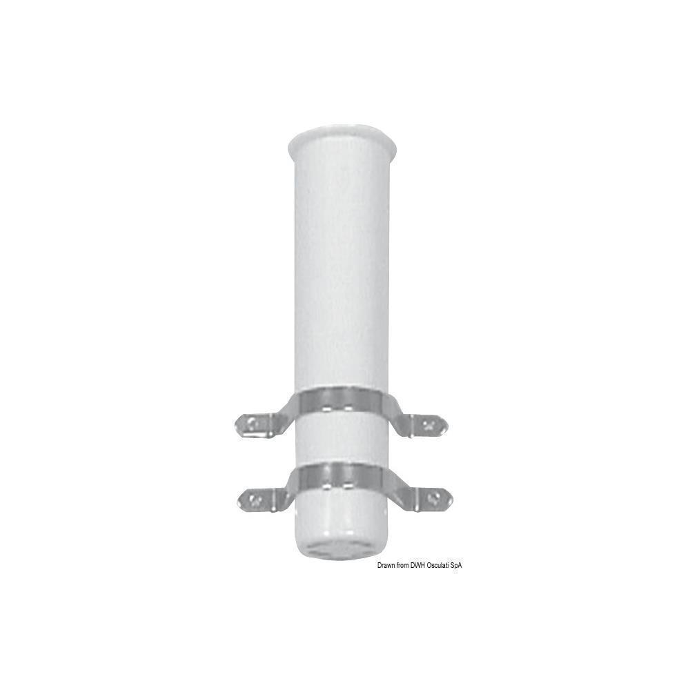 Portacanne parete bianco 41 mm 
