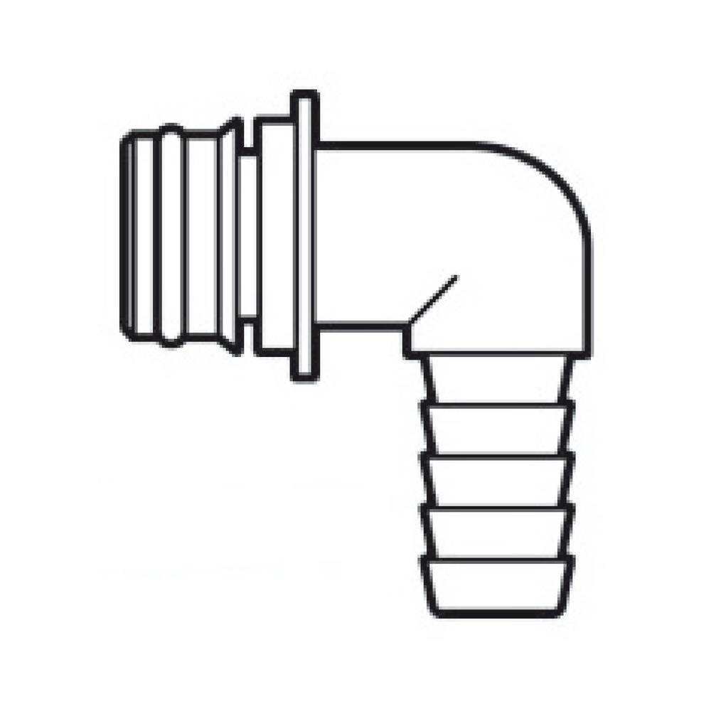 Portagomma 90° Ø mm 14 