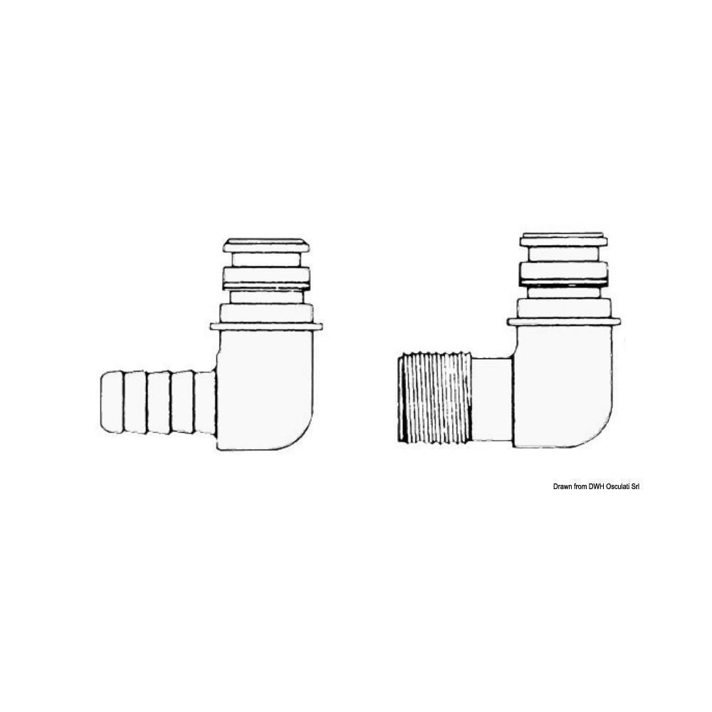 Portagomma Flojet 1/2" 