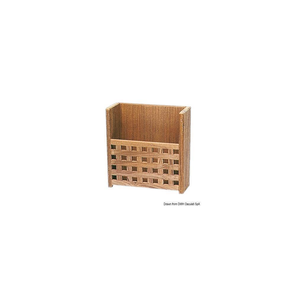Portariviste teak 265x110x280 mm 